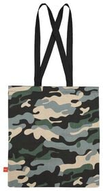 sac pliant toile 40x36 camouflage - 14590200 - HEMA