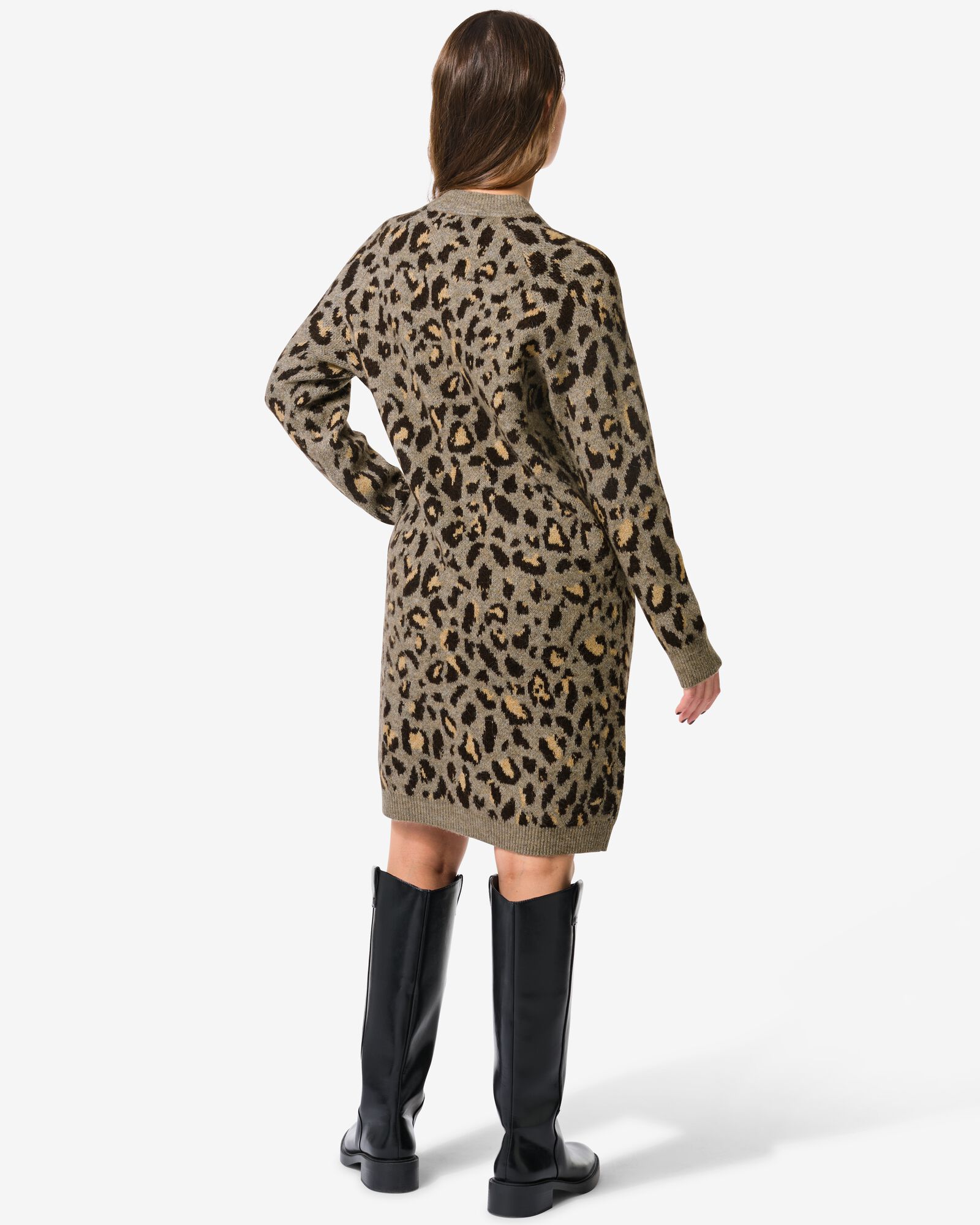 robe femme gelly l&eacute;opard multi - 36205070MULTI - HEMA