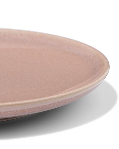 Kuchenteller &Oslash; 16 cm, Puur, reaktive Glasur, taupe - 9650177 - HEMA