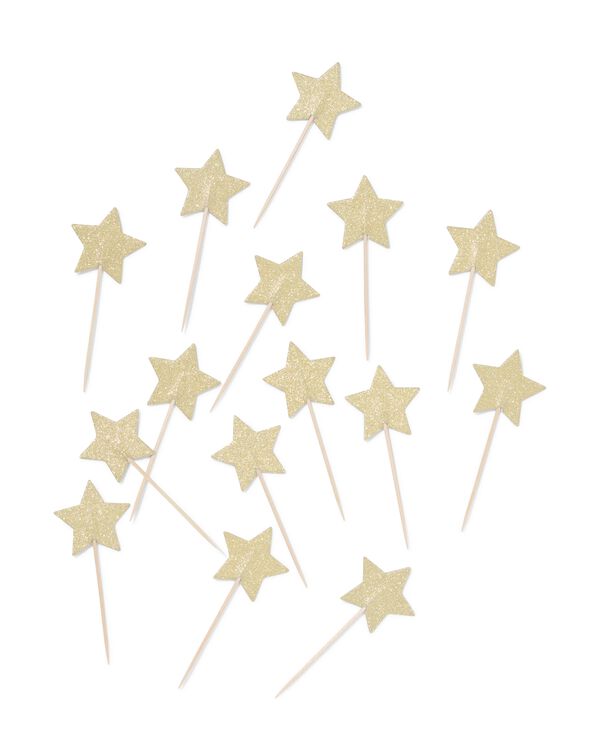 Cure-dents pour cocktail &eacute;toile- lot de 15 - 14250173 - HEMA