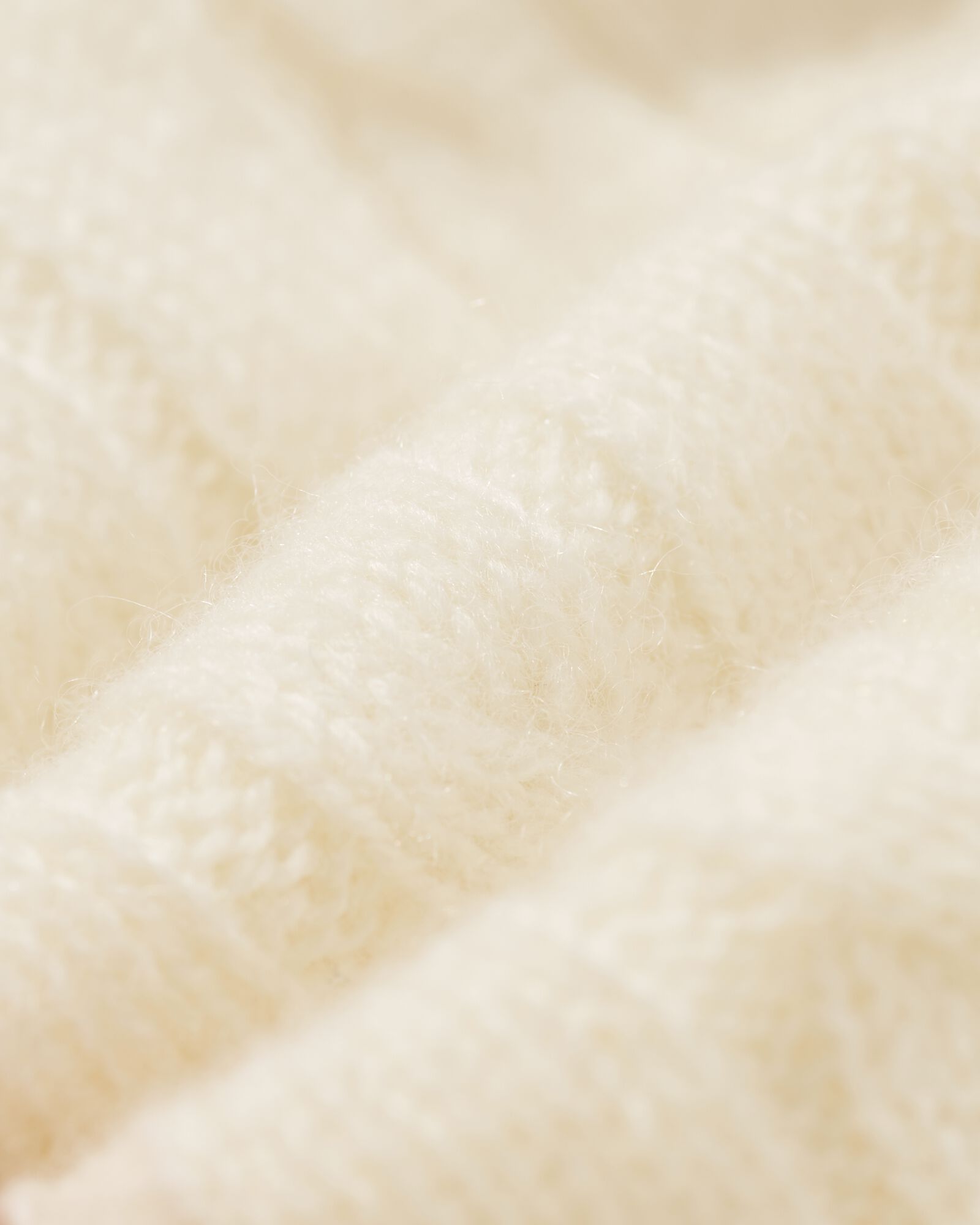 pull femme en maille torsad&eacute;e fiep blanc cass&eacute; - 36205160OFFWHITE - HEMA