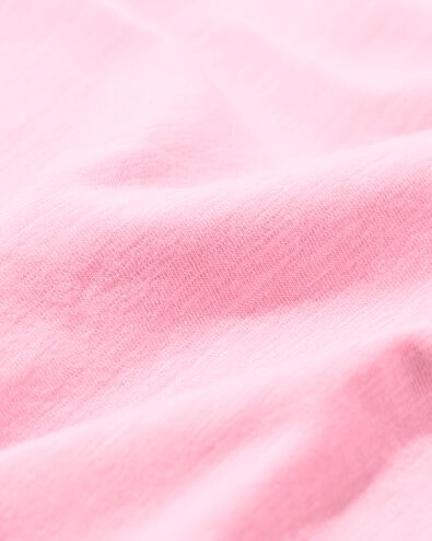 kinder T-shirt jersey drinks roze roze - 30843123PINK - HEMA