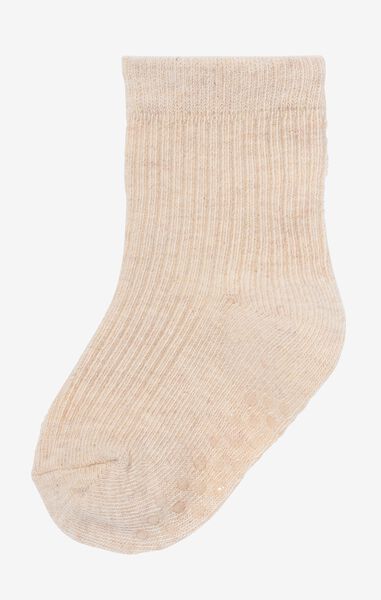5 paires de chaussettes bébé avec coton rose 12-18 m - 4770343 - HEMA