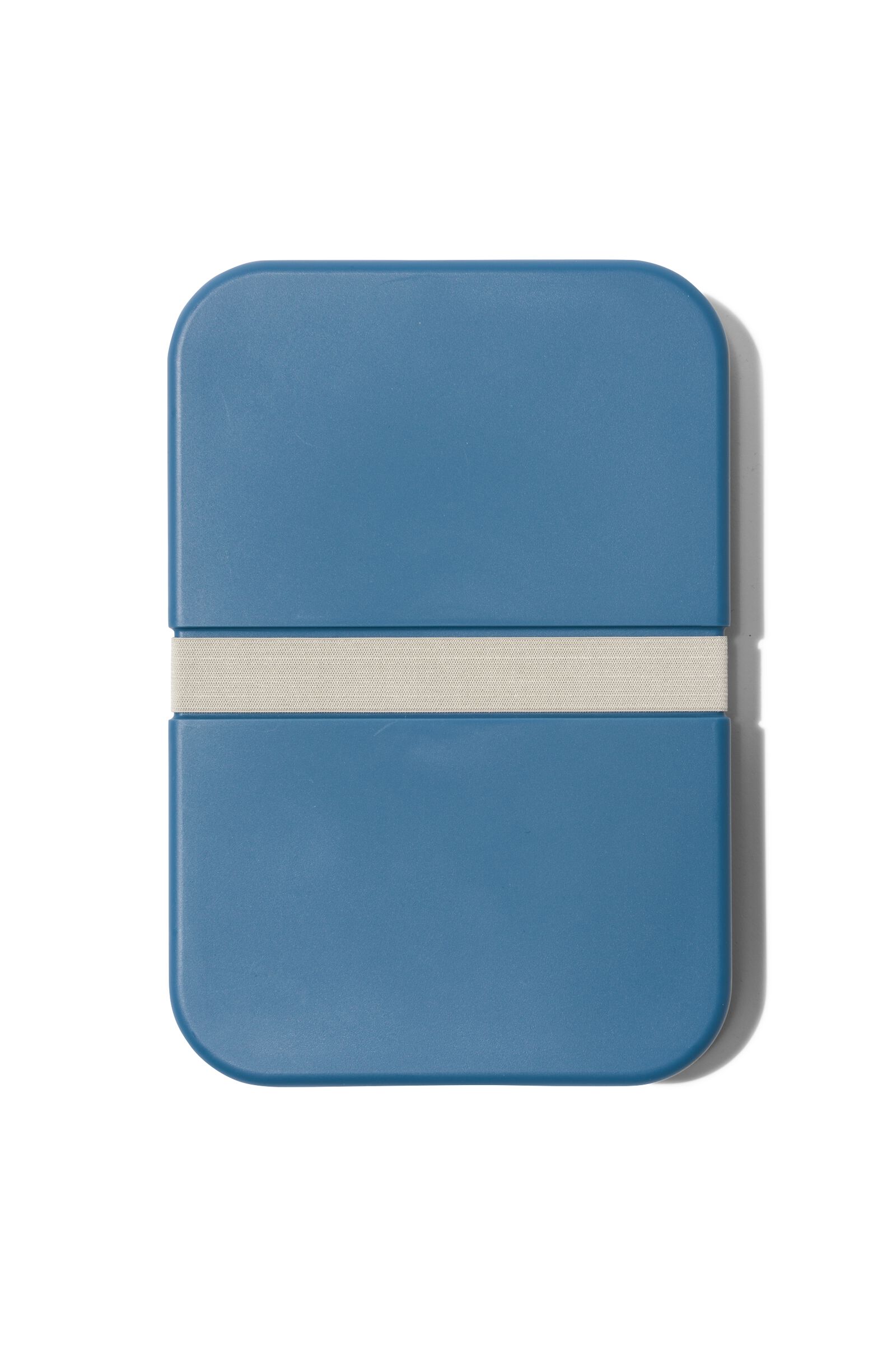 hema lunch box xl plate avec élastique bleu