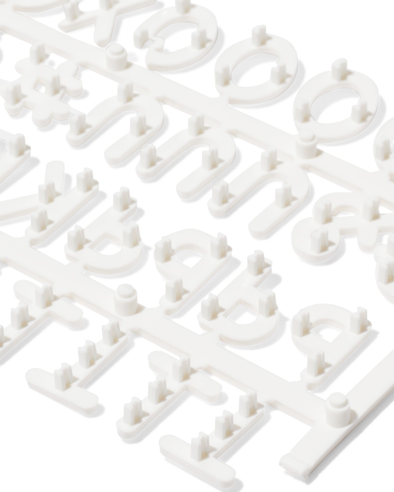 lettres pour caisse pliable blanc - 39821030 - HEMA
