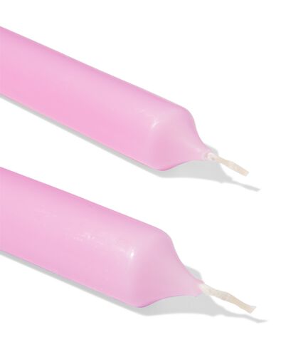12 bougies longues &Oslash;2.2x29&nbsp; rose 2,2 x 29 - 13504000 - HEMA