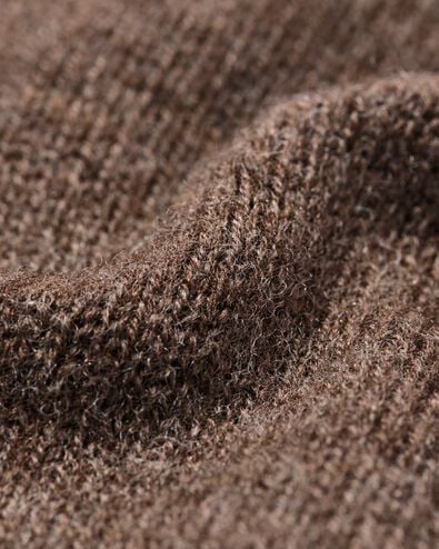newborn trui merinowol donkerbruin donkerbruin - 33436820DARKBROWN - HEMA