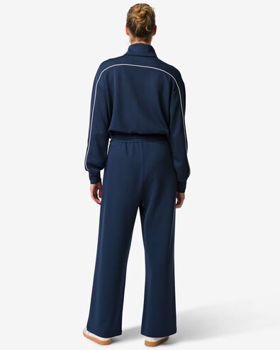 pantalon lounge femme coupe ample  bleu fonc&eacute; bleu fonc&eacute; - 36000571DARKBLUE - HEMA