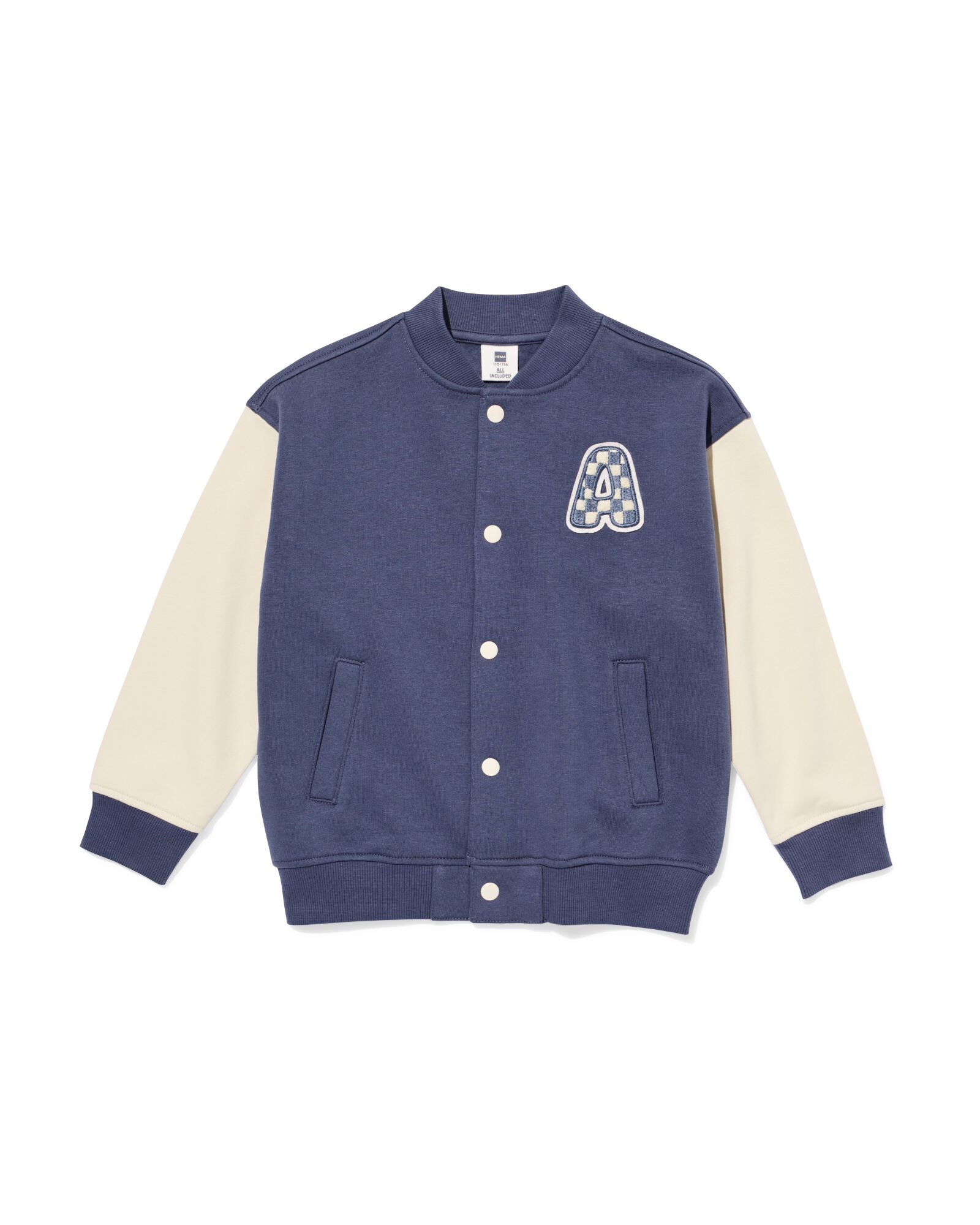 Kinderjacke Baseball blau blau - 30710803BLUE - HEMA