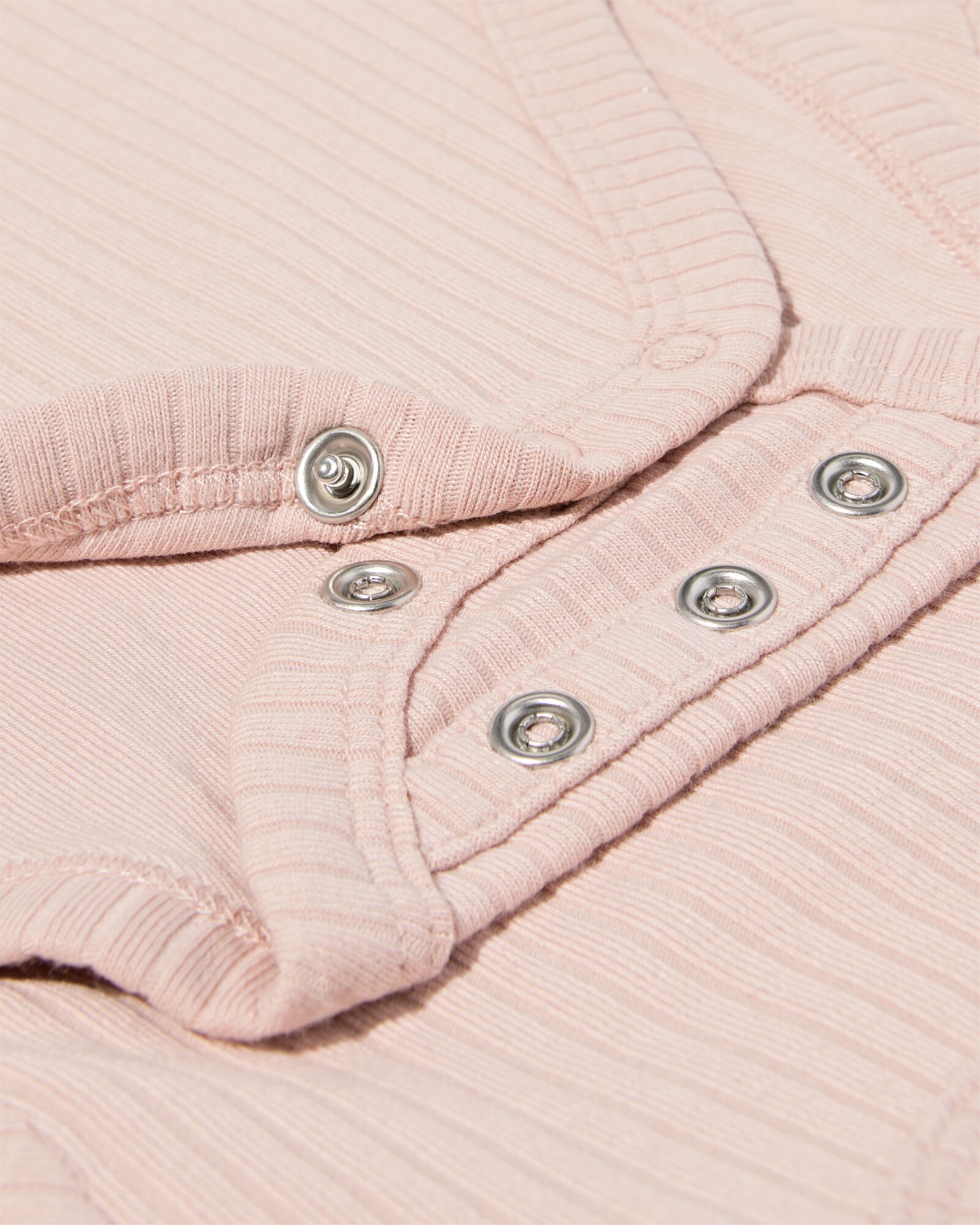 2er-Pack Bodys aus Bambusripp rosa - 33316330PINK - HEMA