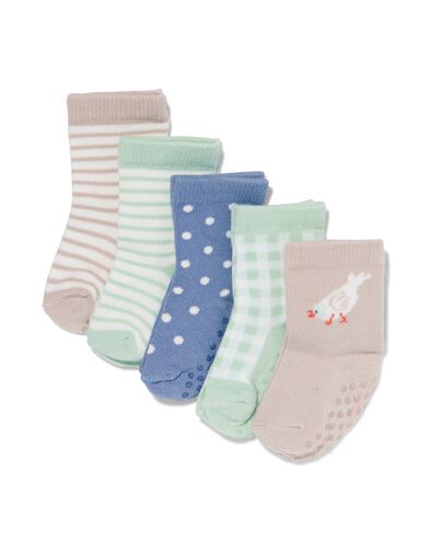 baby sokken met bamboe - 5 paar - 4760064 - HEMA