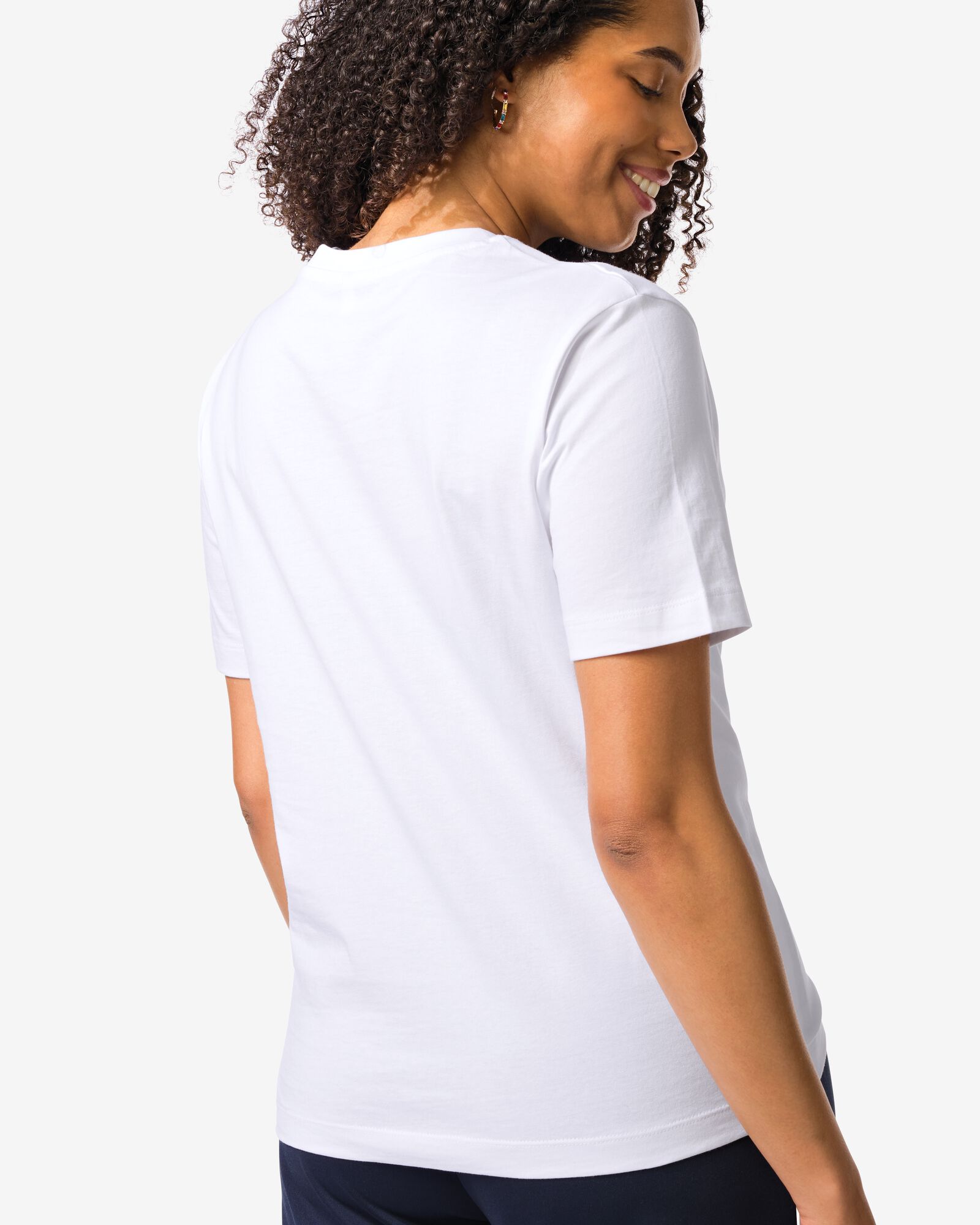 Miffy Damen-T-Shirt aus Jersey bedruckt wei&szlig; wei&szlig; - 36208430WHITE - HEMA