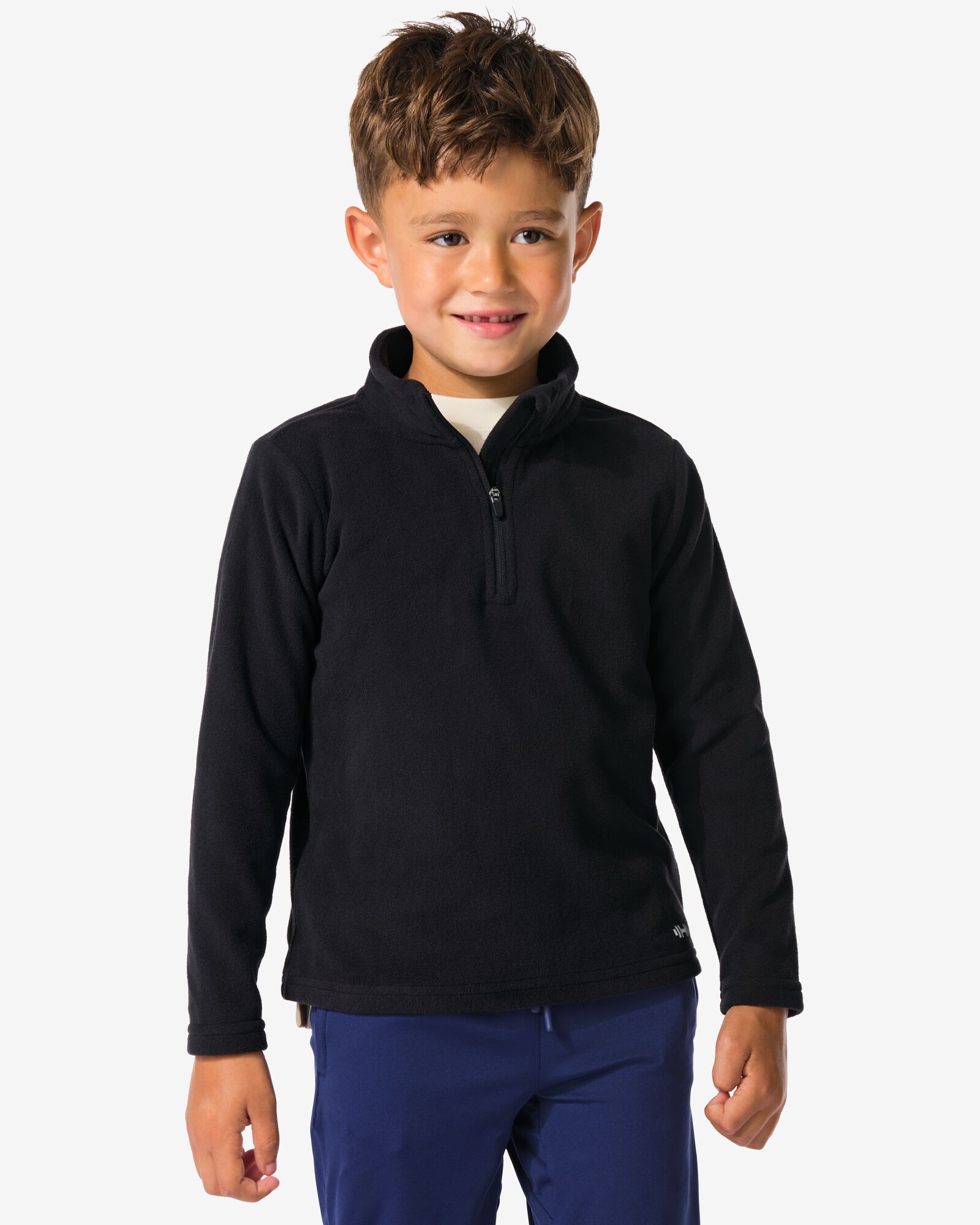 pull de ski enfant noir noir - 30670139BLACK - HEMA