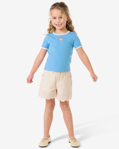 pantalon enfant  &eacute;cru &eacute;cru - 30843917ECRU - HEMA