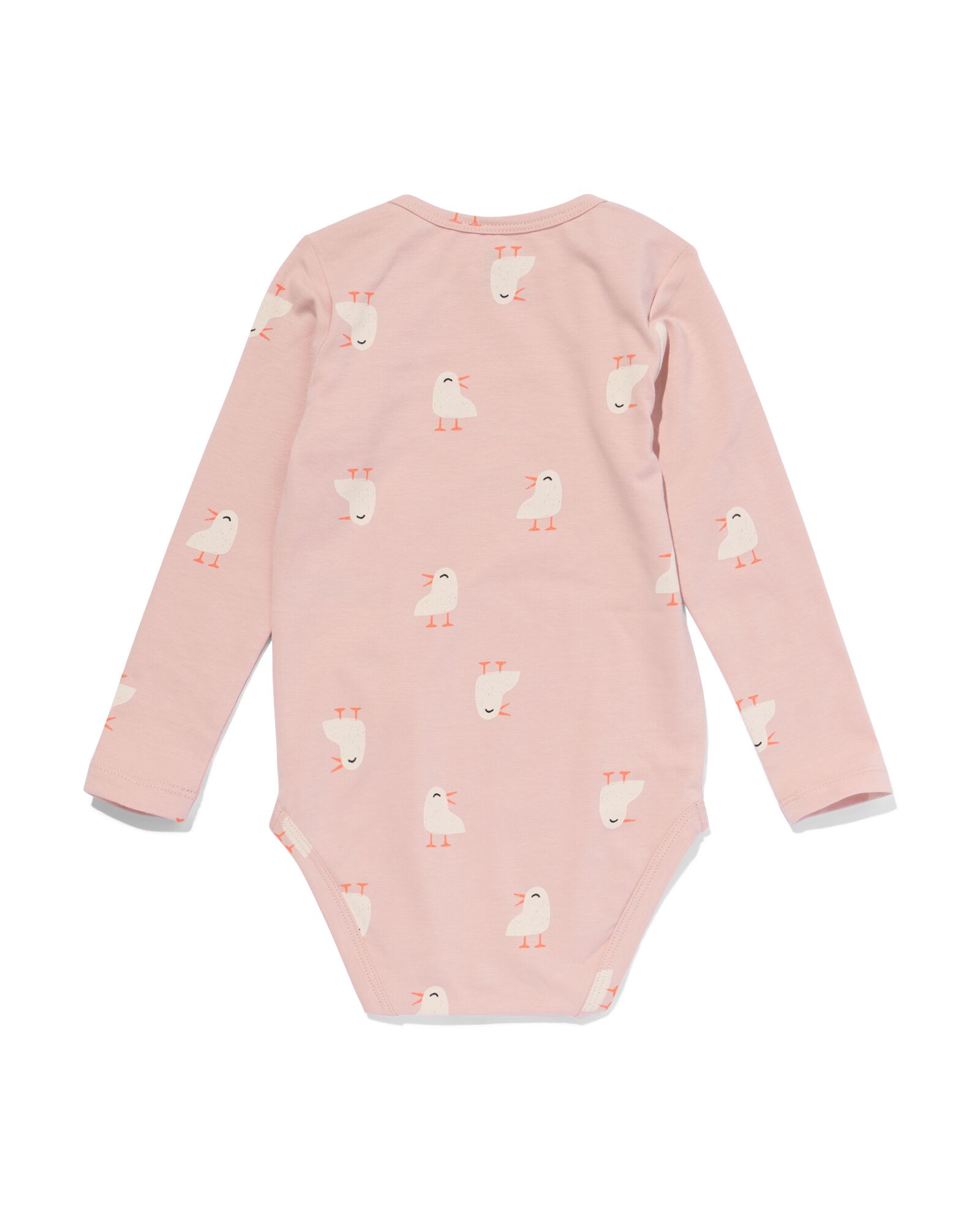 body coton bio extensible avec poussins rose rose - 33311230PINK - HEMA