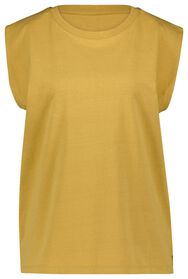 Damen-T-Shirt Dany, Kappärmel gelb gelb - 1000027991 - HEMA