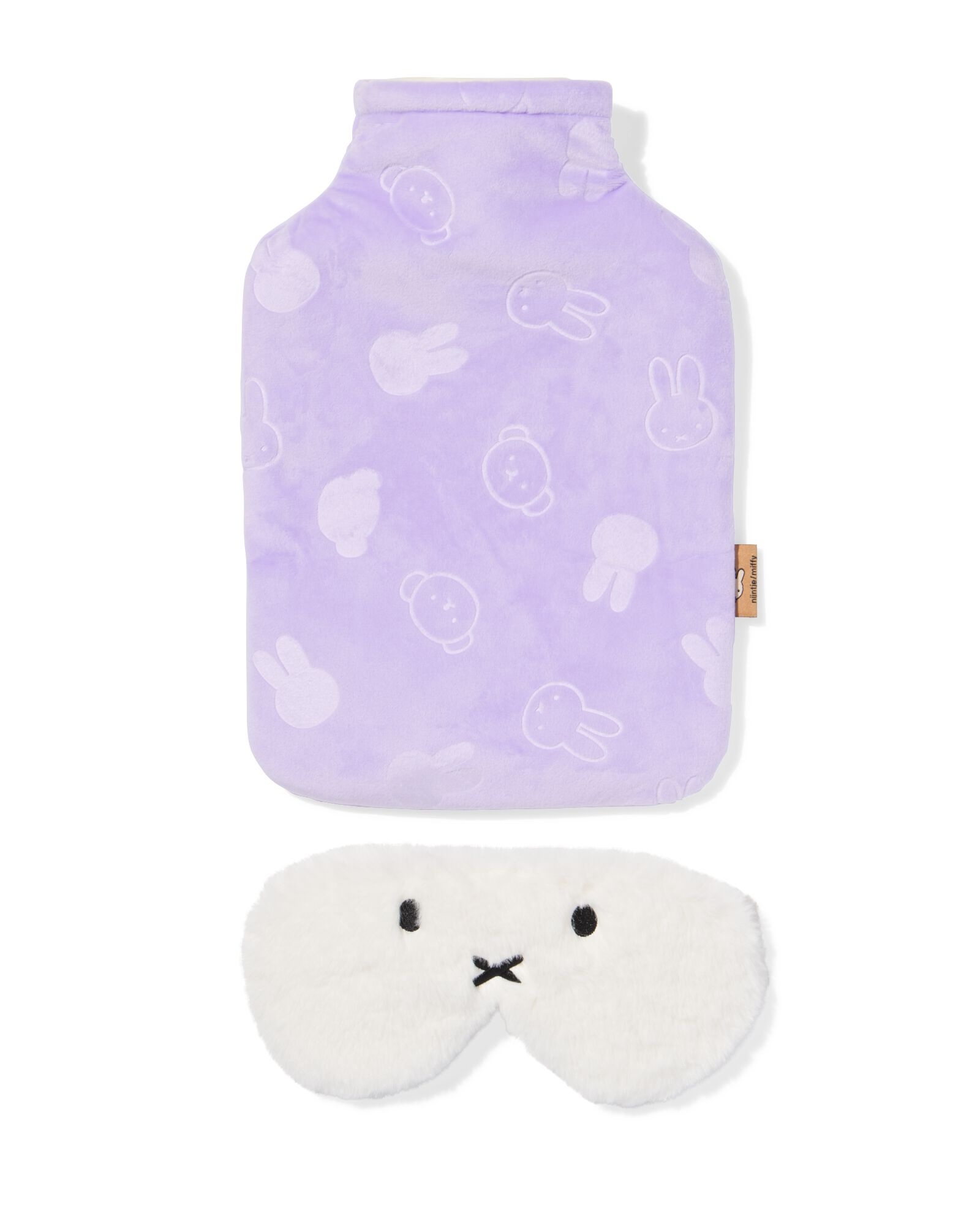 bouillotte Miffy avec masque de sommeil - 60410340 - HEMA