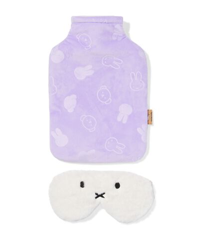 bouillotte Miffy avec masque de sommeil - 60410340 - HEMA