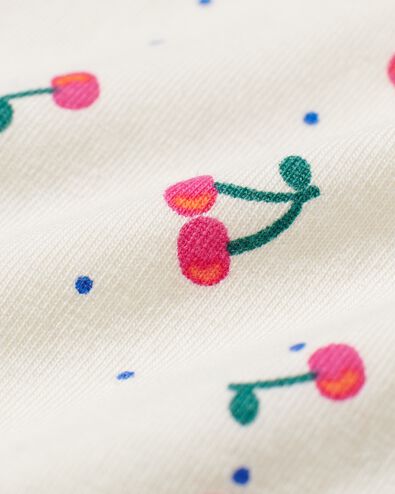 3 bodies en coton bio avec stretch rose - 33307130PINK - HEMA