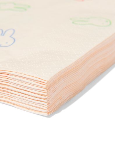 Miffy-Servietten 33 x 33 cm &ndash; 20 St&uuml;ck - 25800149 - HEMA