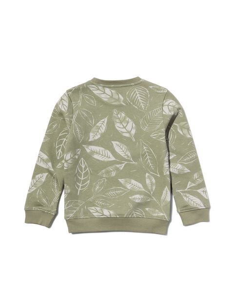 Kinder-Sweatshirt, Blätter grün grün - 1000029826 - HEMA