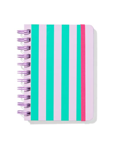 carnet A6 lignes rayures - 14144403 - HEMA