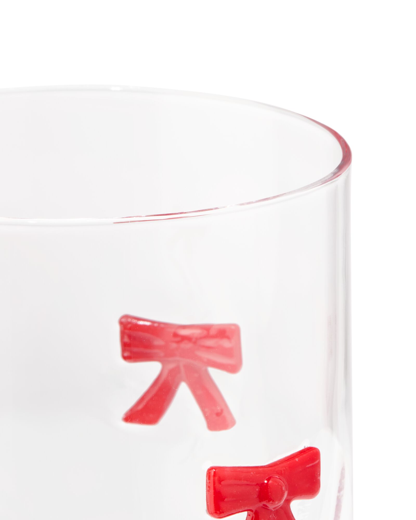 waterglas 380ml met figuurtje strik - 25600089 - HEMA