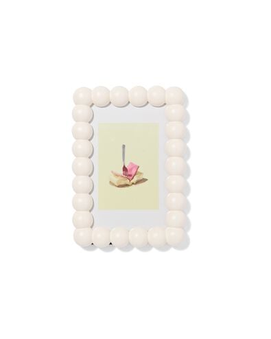 fotokader 10x15cm hout bolletjes - 13627032 - HEMA