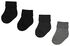 4 paires de chaussettes bébé gris - 1000021603 - HEMA