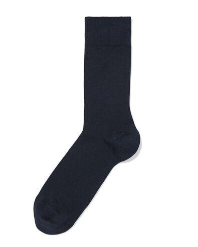 Herrensocken, nahtlos, Wolle dunkelblau - 4151065DARKBLUE - HEMA