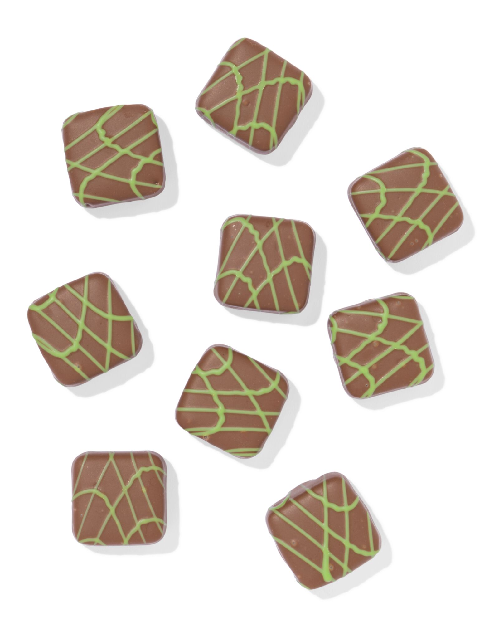 melkchocolade bonbon pistache 135g - 24522510 - HEMA