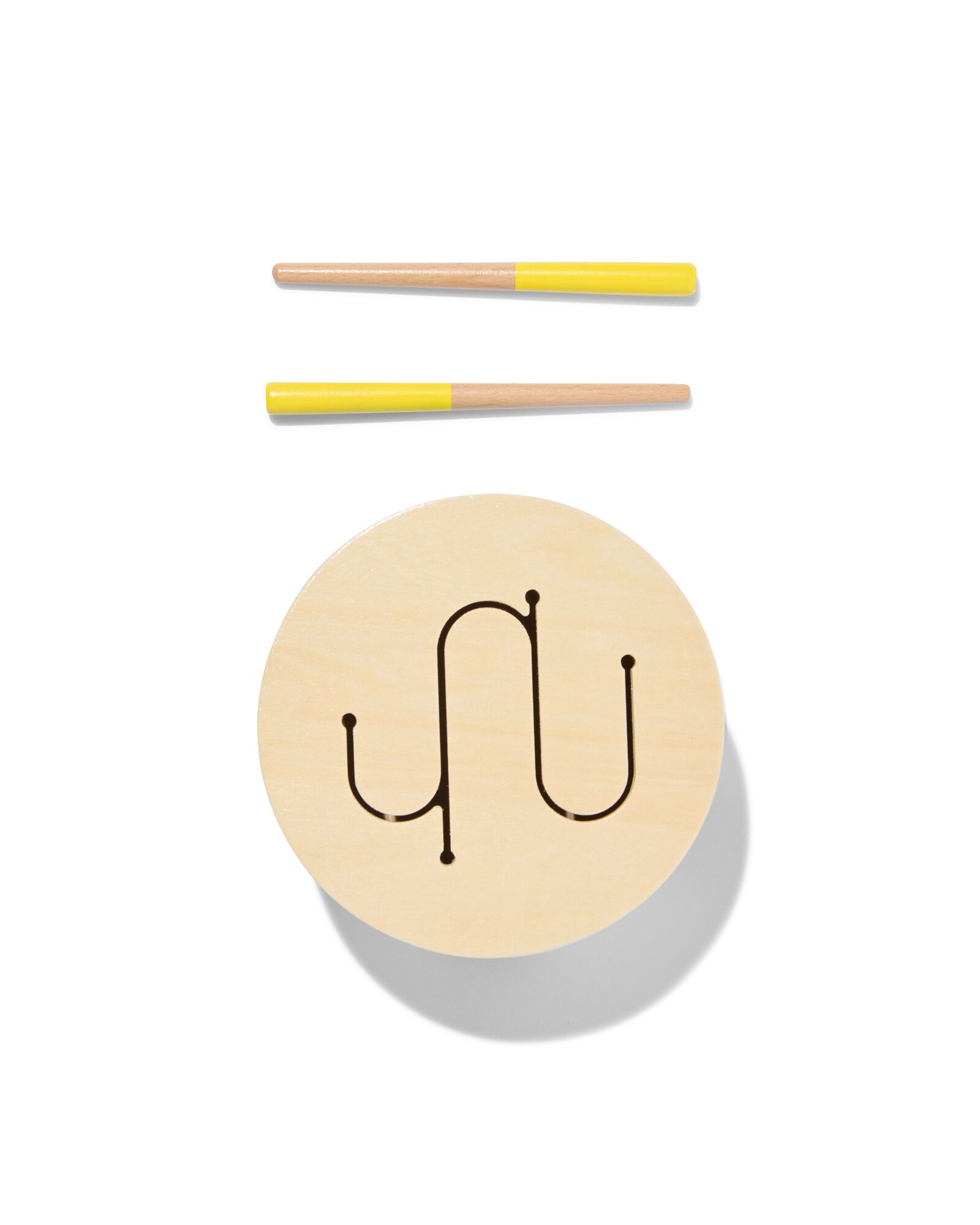 tambour en bois &Oslash;15 x 7,5 - 15100519 - HEMA