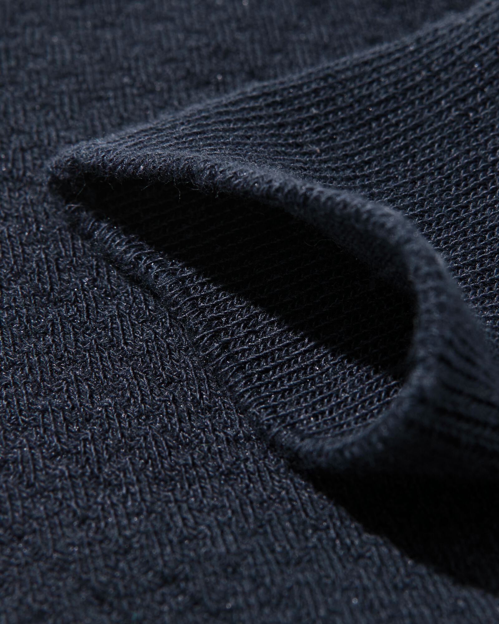 chaussettes structure homme bleu fonc&eacute; bleu fonc&eacute; - 4150390DARKBLUE - HEMA