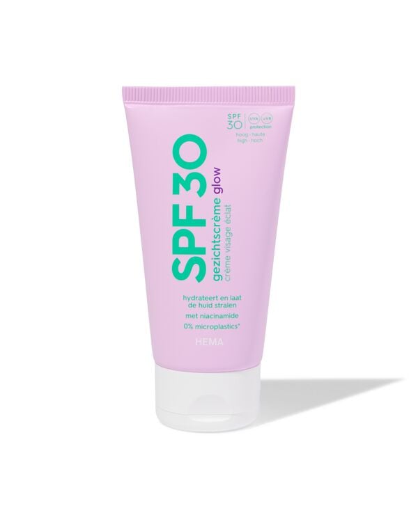 gezichtscr&egrave;me glow SPF30 50ml - 11630026 - HEMA