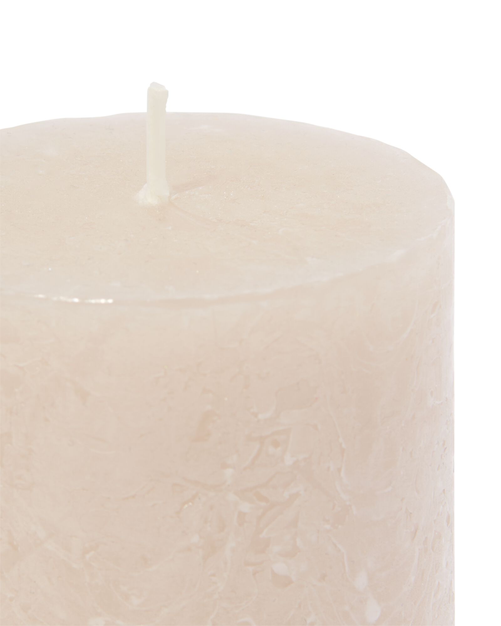 bougie rustique &Oslash; 7 x 19 cm naturelle naturel 7 x 19 - 13503015 - HEMA