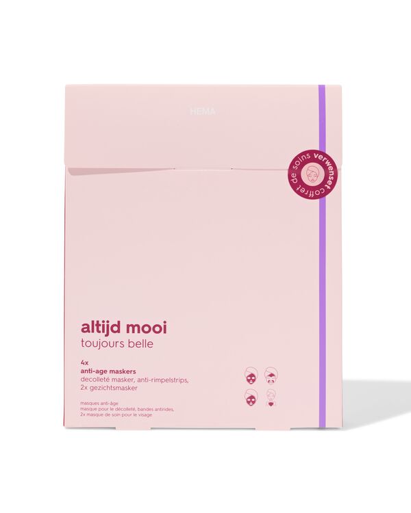 coffret cadeau masques anti-&acirc;ge  - 17860175 - HEMA