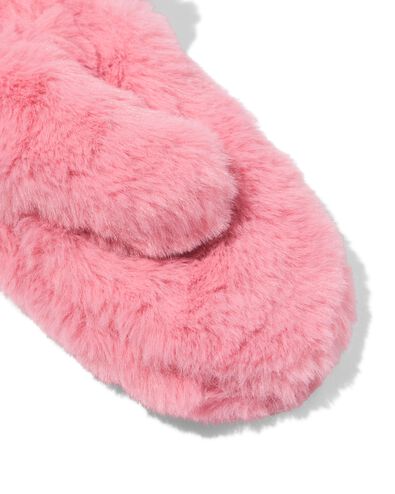 Kinderf&auml;ustlinge mit Kunstpelz  rosa rosa - 16700155PINK - HEMA