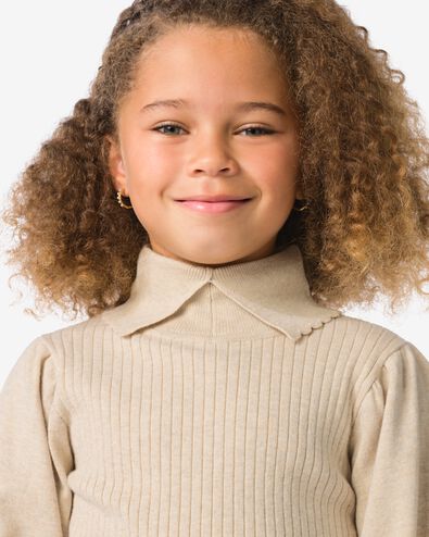 Kinderpullover aus Feinstrick, Ballon&auml;rmel ecru ecru - 30837508ECRU - HEMA