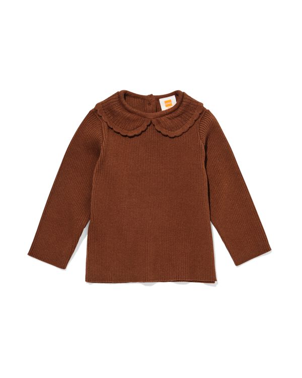 pull b&eacute;b&eacute; marron fonc&eacute; marron fonc&eacute; - 33047170DARKBROWN - HEMA