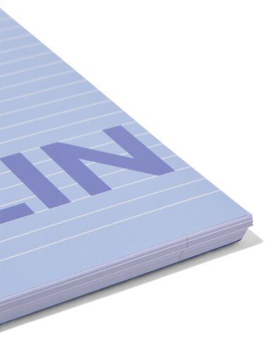 cahiers bleus A4 lign&eacute;s - lot de 3 - 14120214 - HEMA