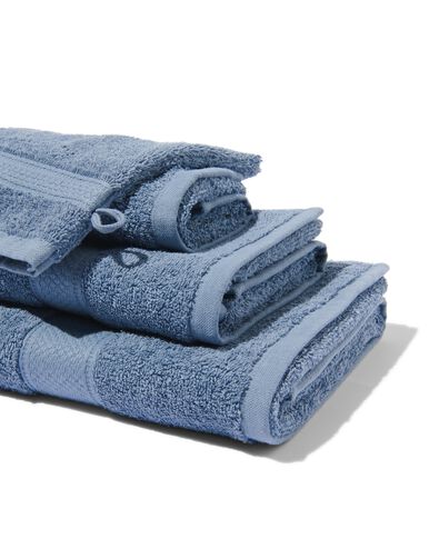 Handtuch, 50 x 100 cm, schwere Qualität, graublau - 5250306 - HEMA