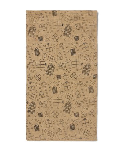 jute zak 110x60cm Sint - 25960020 - HEMA