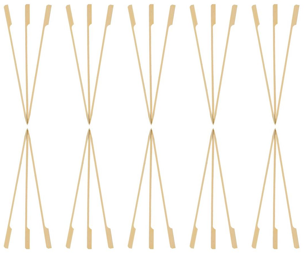 30 piques à brochettes en bambou 25 cm - 80830096 - HEMA