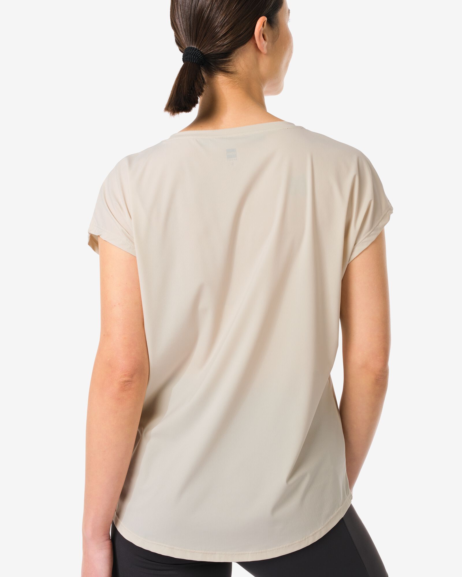 dames sportshirt creme creme - 36050036CREAM - HEMA