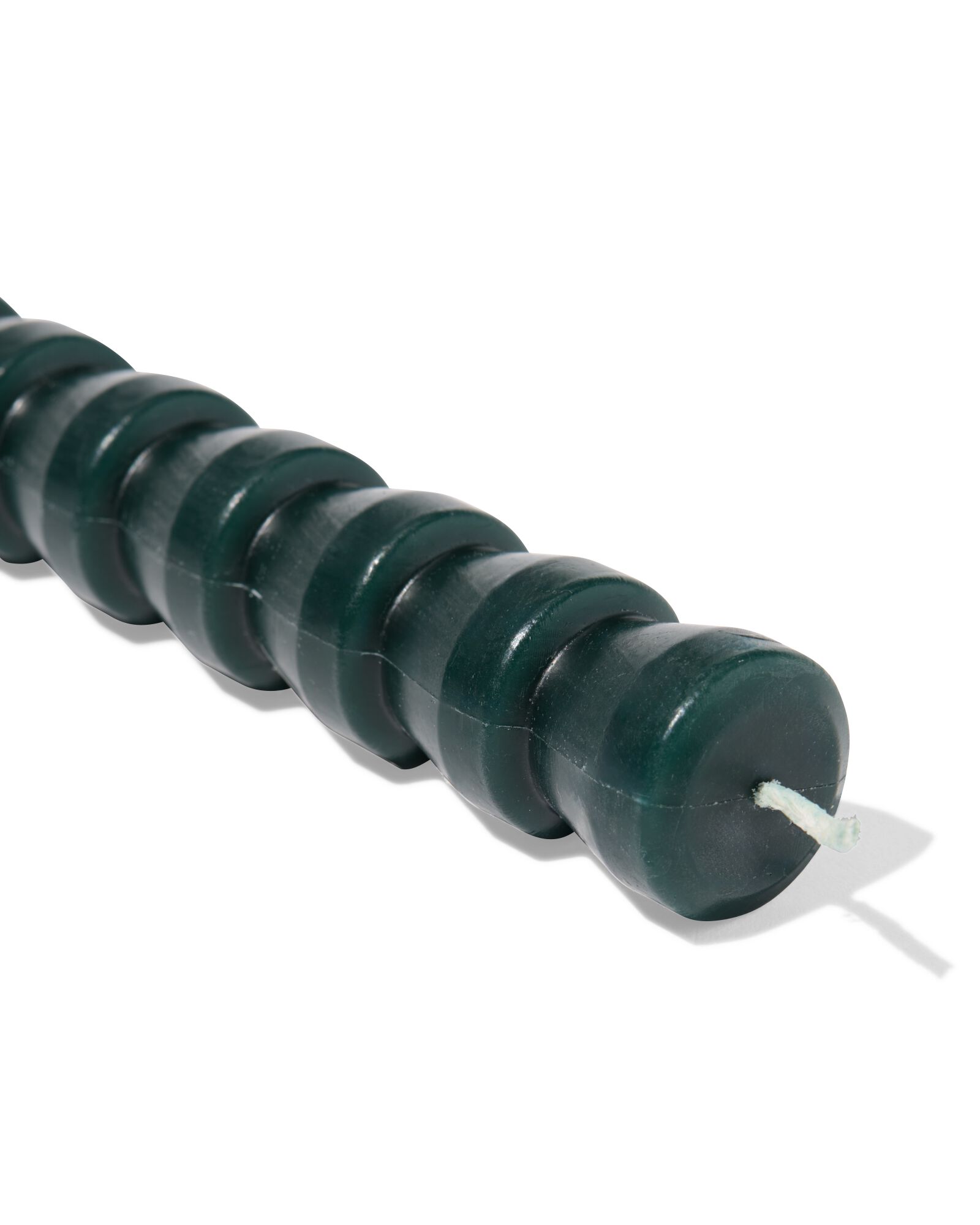 bougie d'int&eacute;rieur ⌀2,2x25cm diabolo vert fonc&eacute; - 13506121 - HEMA