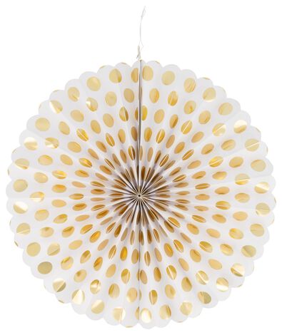 2 &eacute;ventails en papier dor&eacute; - 14230164 - HEMA