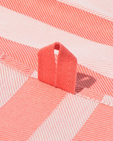 torchon 65x65 coton corail - 5450041 - HEMA