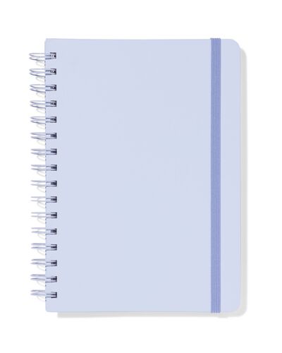 notitieboek A5 gelinieerd blauw - 14120125 - HEMA