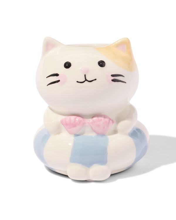 porte-stylo ⌀ 9,5x10,5 cm c&eacute;ramique chat - 14800557 - HEMA