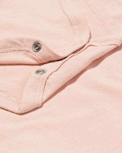 Mitwachsender Baby-Strampler rosa rosa - 33307360PINK - HEMA